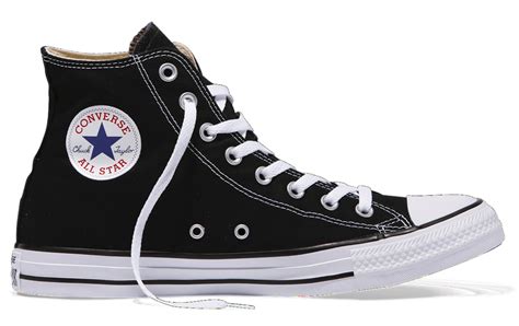 black converse high top sneakers